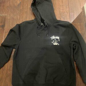 Stussy Black Crown Hoodie